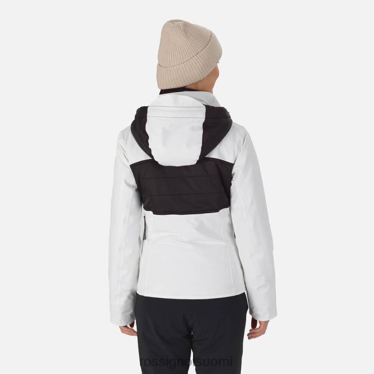 Rossignol naiset react merino hiihtotakki valkoinen topit BTF0P1060