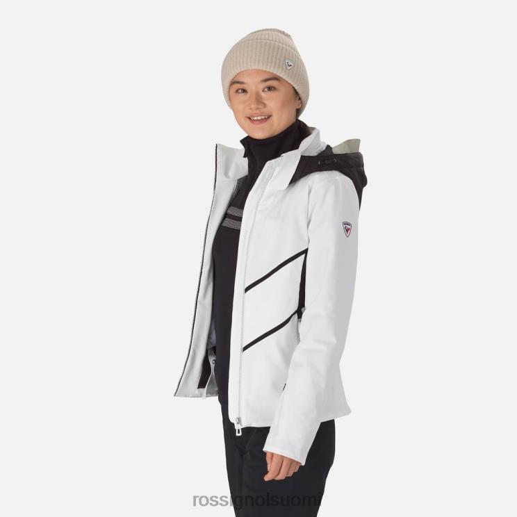 Rossignol naiset react merino hiihtotakki valkoinen topit BTF0P1060