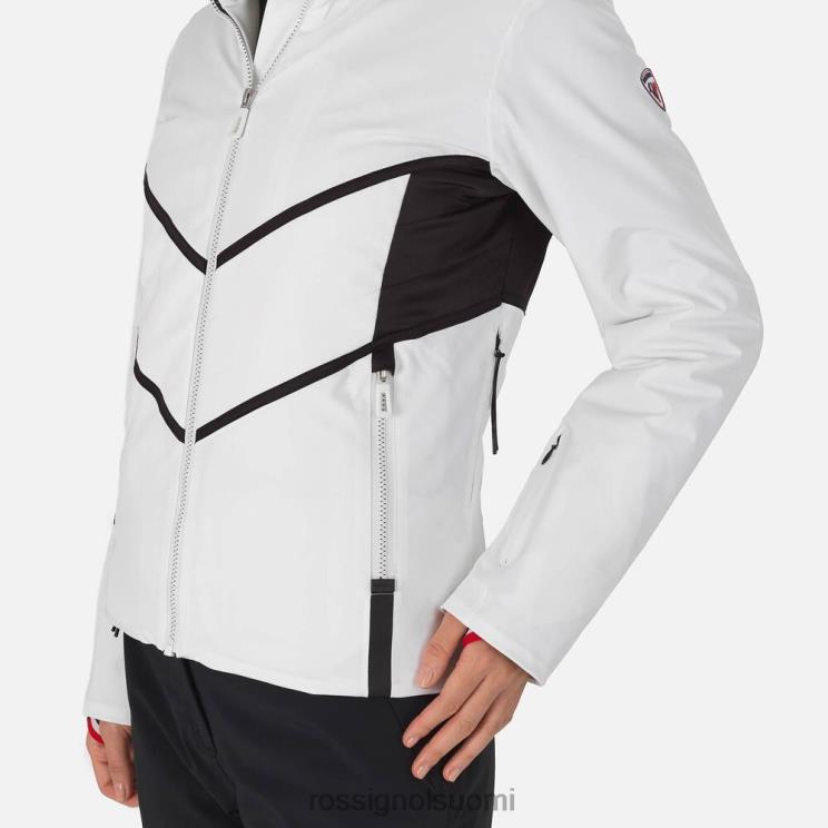 Rossignol naiset react merino hiihtotakki valkoinen topit BTF0P1060