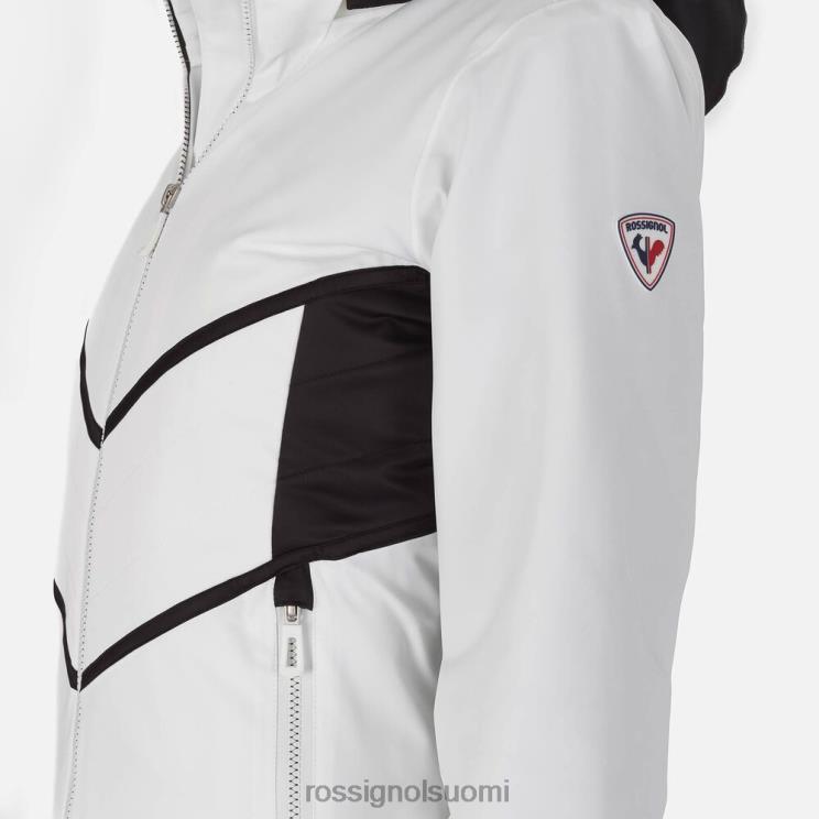 Rossignol naiset react merino hiihtotakki valkoinen topit BTF0P1060