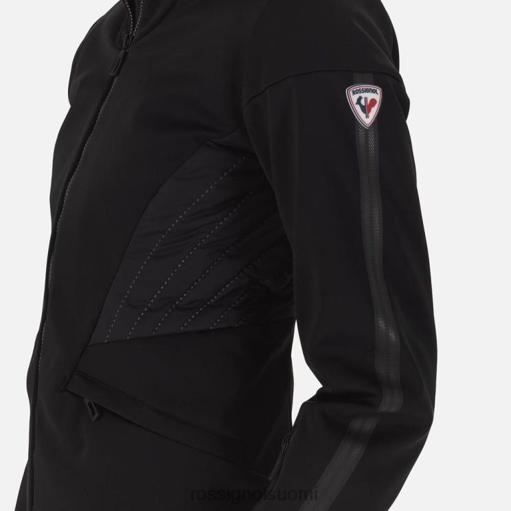 Rossignol naiset softshell litteä hiihtotakki musta topit BTF0P988