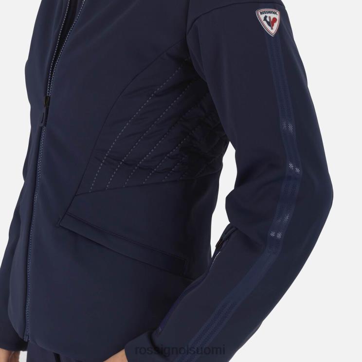 Rossignol naiset softshell litteä hiihtotakki tumma laivasto topit BTF0P780