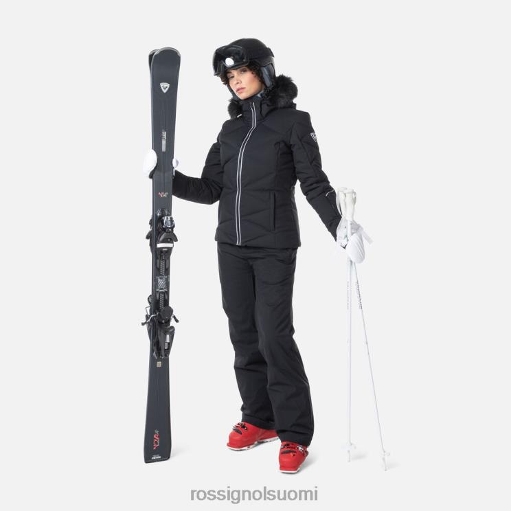 Rossignol naiset staci hiihtotakki musta topit BTF0P759