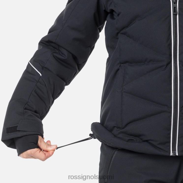 Rossignol naiset staci hiihtotakki musta topit BTF0P759