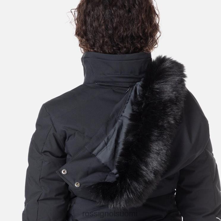 Rossignol naiset staci hiihtotakki musta topit BTF0P759