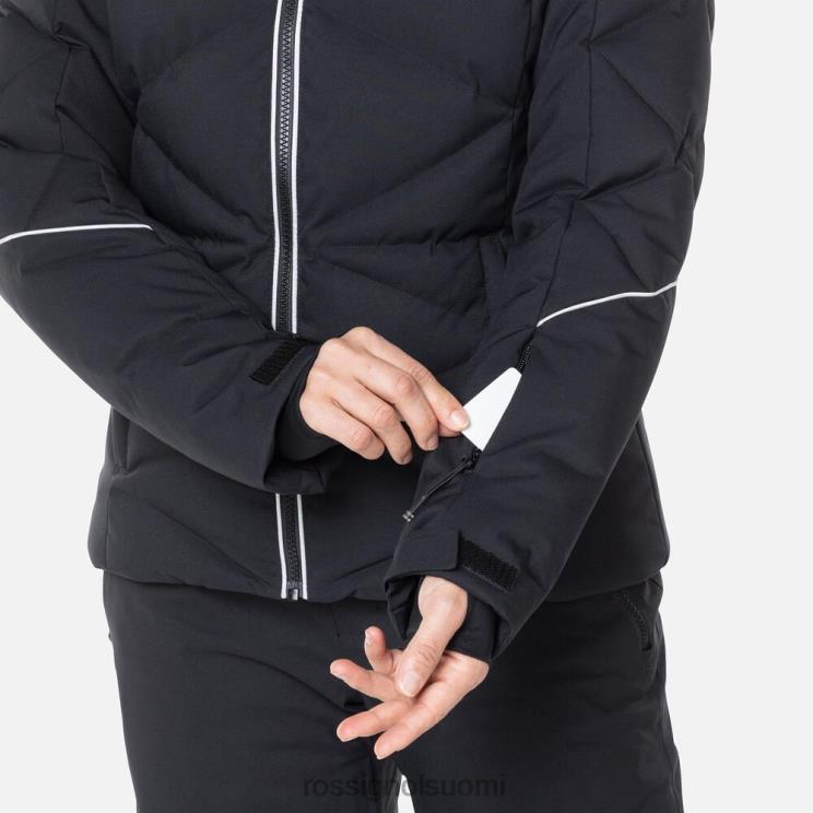 Rossignol naiset staci hiihtotakki musta topit BTF0P759