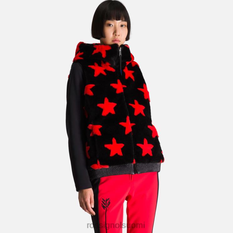 Rossignol naiset jcc ylösalaisin liivi musta topit BTF0P1055