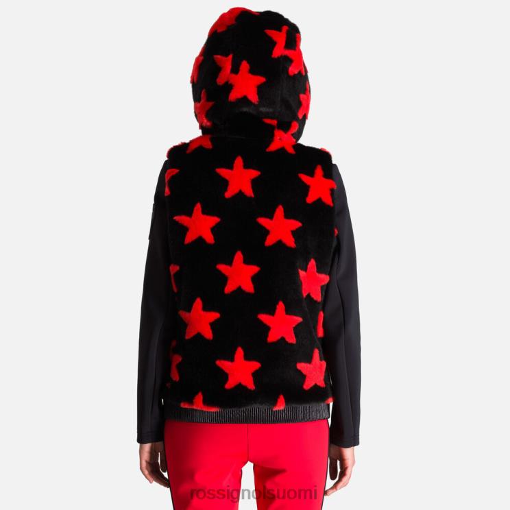 Rossignol naiset jcc ylösalaisin liivi musta topit BTF0P1055