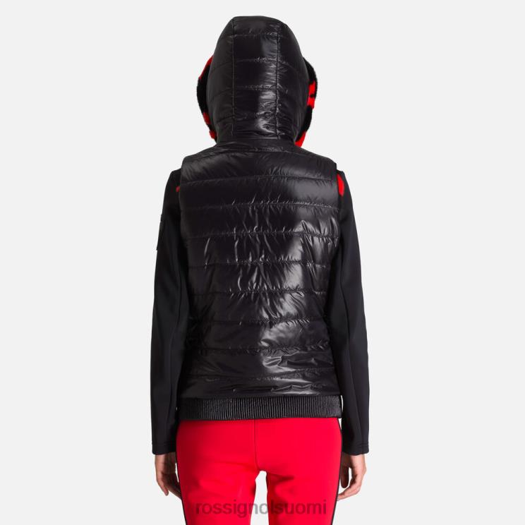 Rossignol naiset jcc ylösalaisin liivi musta topit BTF0P1055