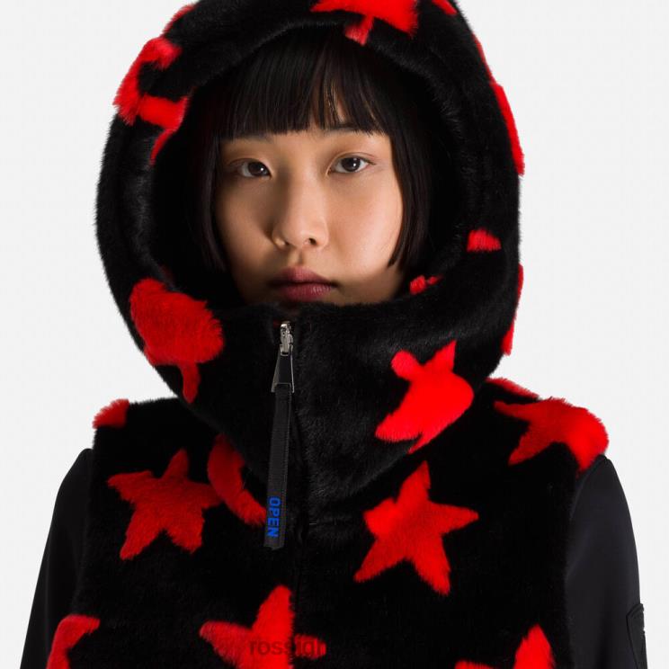 Rossignol naiset jcc ylösalaisin liivi musta topit BTF0P1055