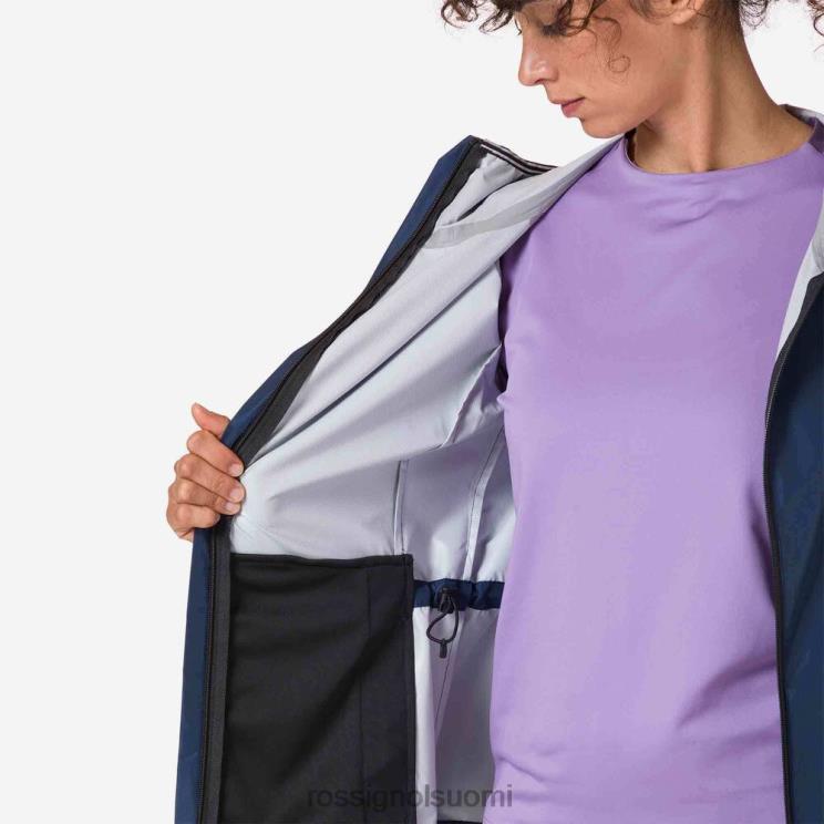 Rossignol naiset aktiivinen sadetakki tumma laivasto topit BTF0P871