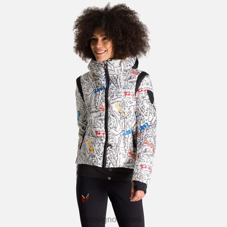 Rossignol naiset jcc cosmic painettu untuvatakki galaksi topit BTF0P1114