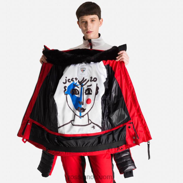 Rossignol naiset jcc tähtien untuvatakki punainen topit BTF0P795