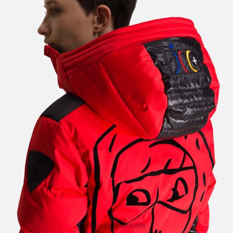 Rossignol naiset jcc tähtien untuvatakki punainen topit BTF0P795