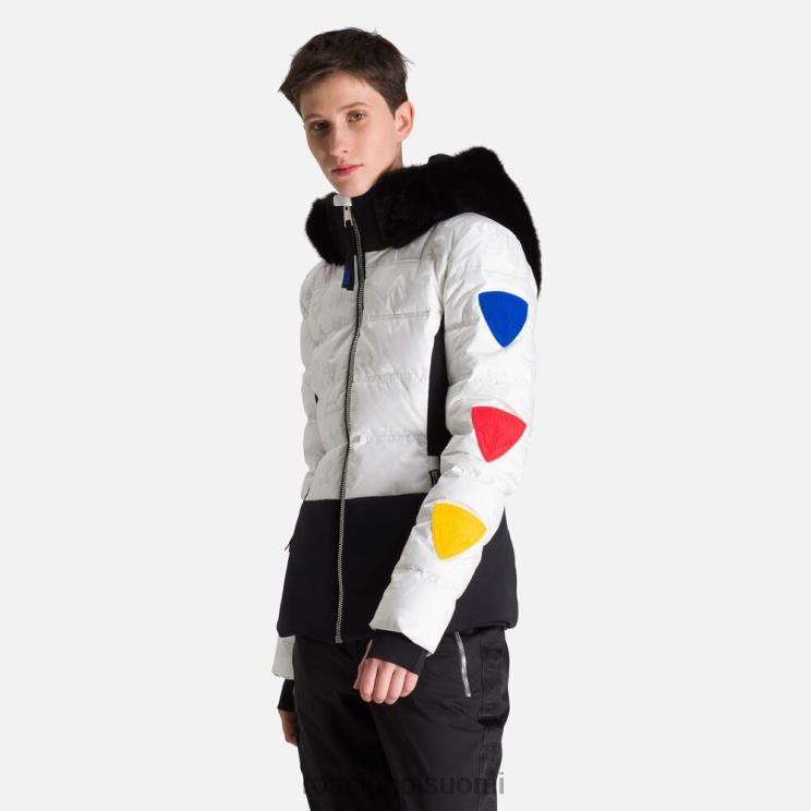 Rossignol naiset jcc twins untuvatakki valkoinen topit BTF0P1115