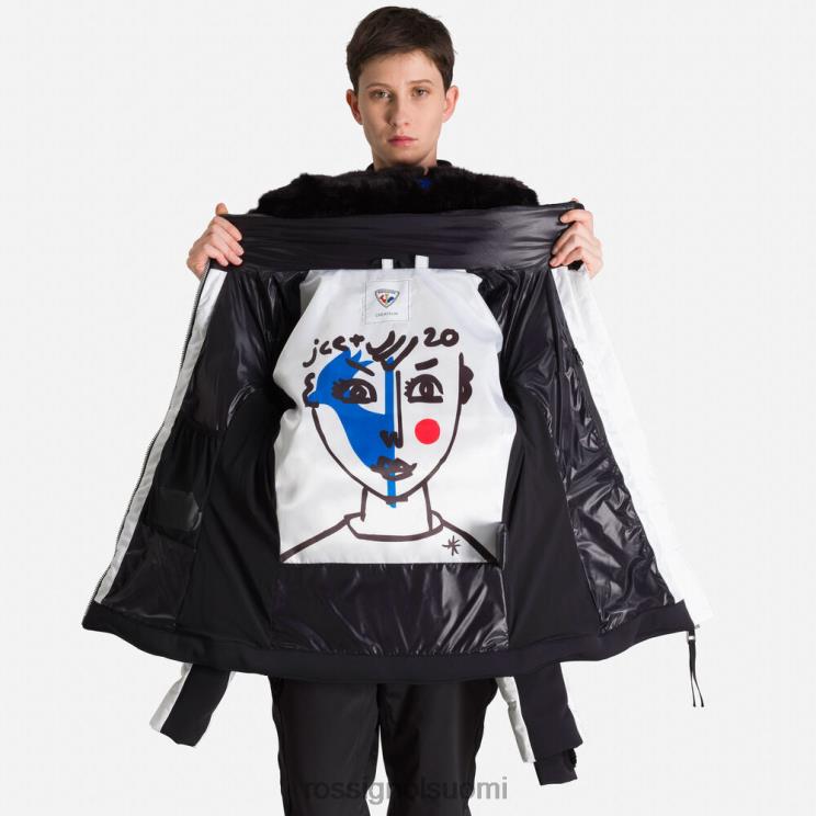 Rossignol naiset jcc twins untuvatakki valkoinen topit BTF0P1115