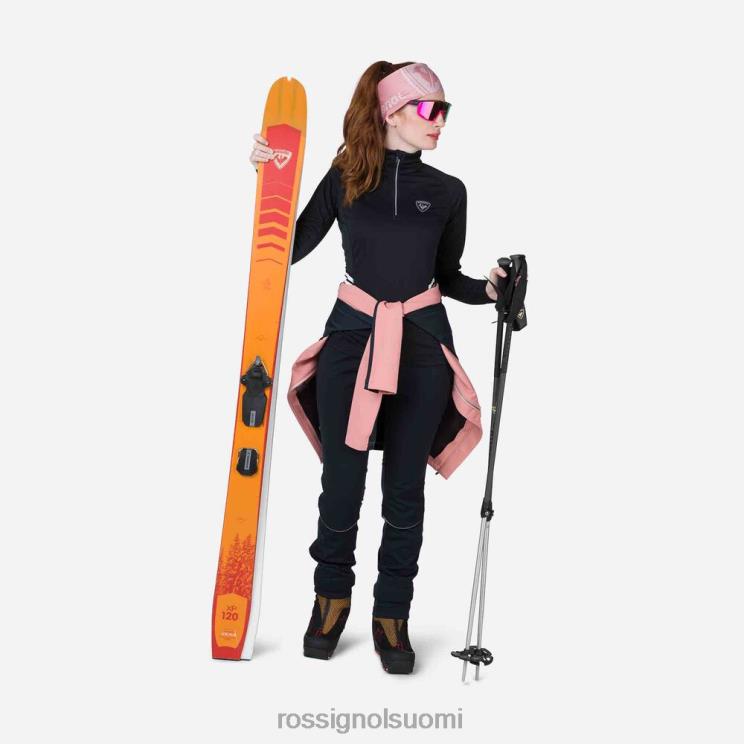 Rossignol naiset Poursuite puolivetoketjullinen pohjakerrostoppi musta topit BTF0P865