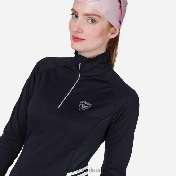 Rossignol naiset Poursuite puolivetoketjullinen pohjakerrostoppi musta topit BTF0P865