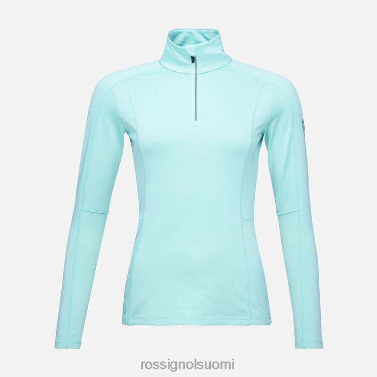 Rossignol naiset klassinen 1/2 vetoketjullinen kerros aqua topit BTF0P1125