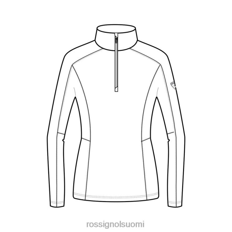 Rossignol naiset klassinen 1/2 vetoketjullinen kerros valkoinen topit BTF0P982