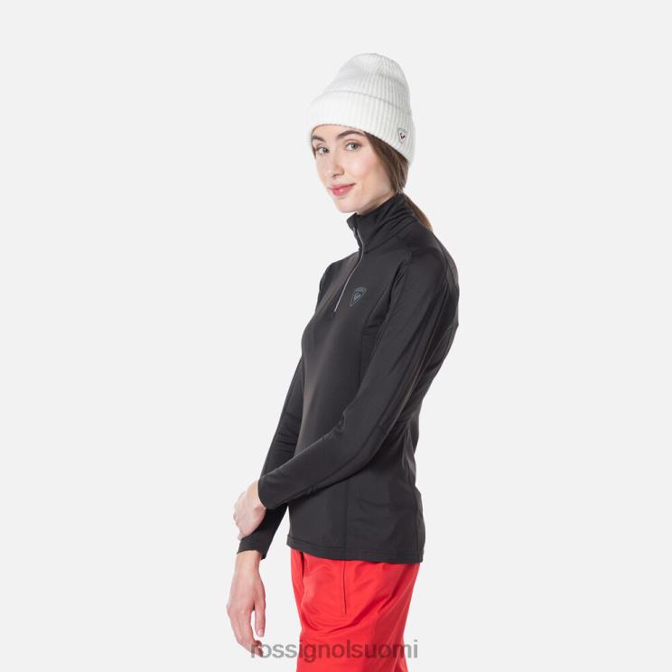 Rossignol naiset klassinen puolivetoketjullinen alustoppi musta topit BTF0P820