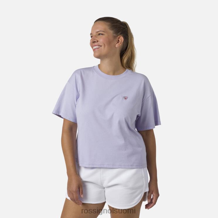 Rossignol naiset crop tee laventelinharmaa topit BTF0P878