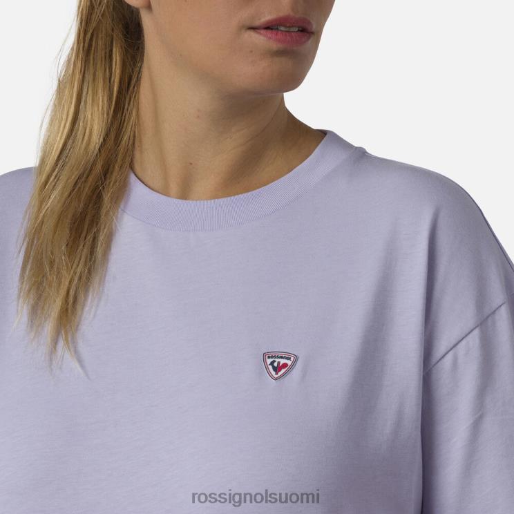 Rossignol naiset crop tee laventelinharmaa topit BTF0P878
