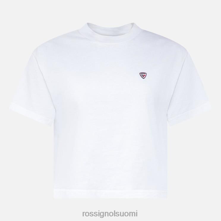 Rossignol naiset crop tee valkoinen topit BTF0P716