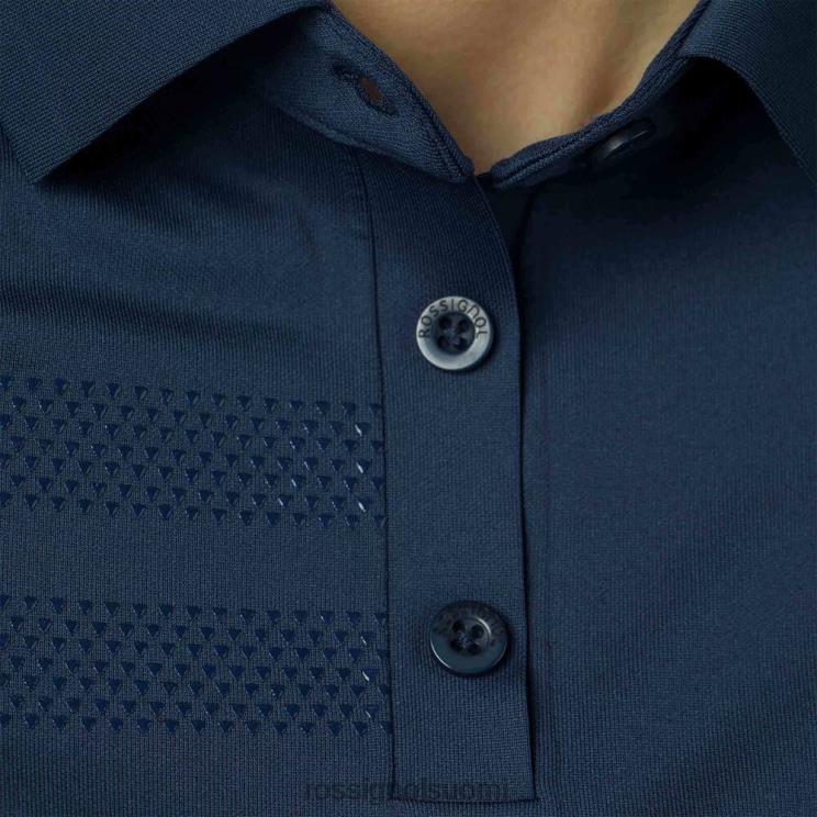 Rossignol naiset kevyt hengittävä poolopaita tumma laivasto topit BTF0P693