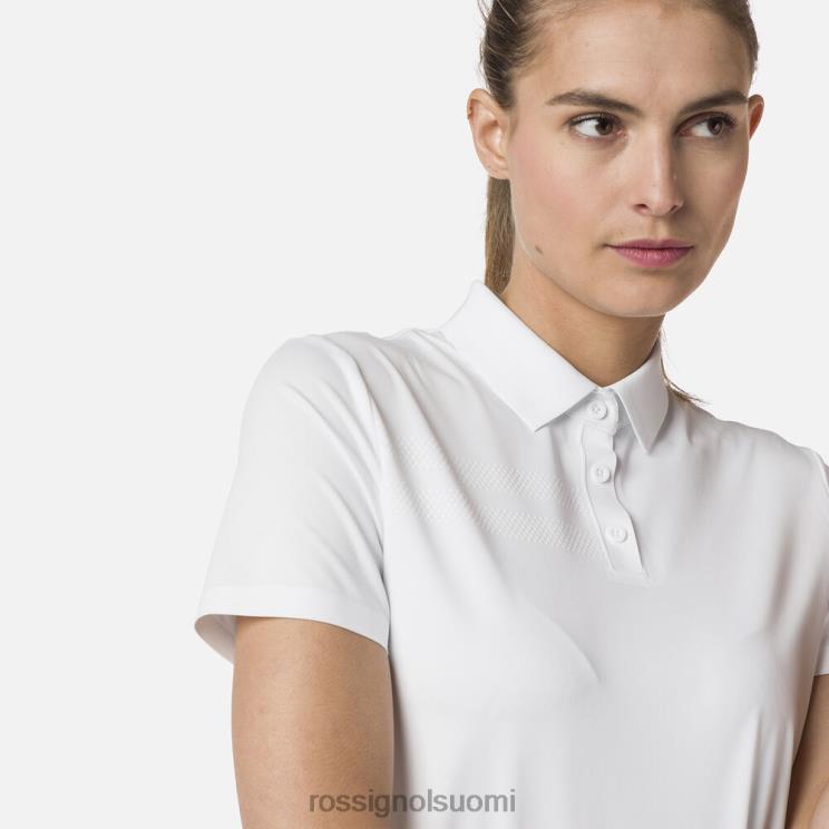 Rossignol naiset kevyt hengittävä poolopaita valkoinen topit BTF0P706