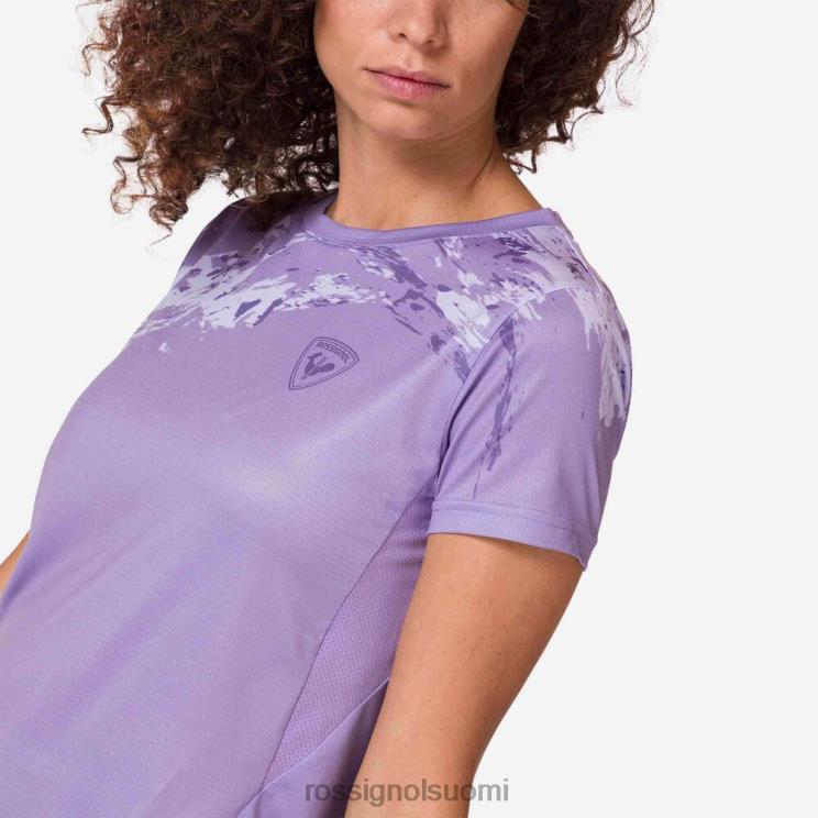 Rossignol naiset kevyt t-paita laventelin harmaa topit BTF0P764