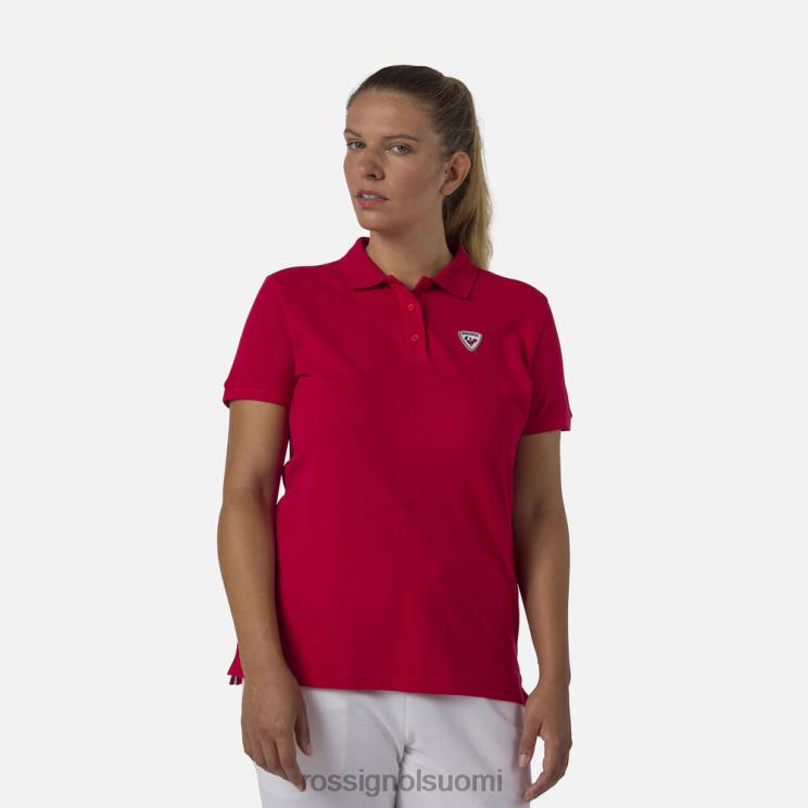 Rossignol naiset logo polo carmin topit BTF0P900
