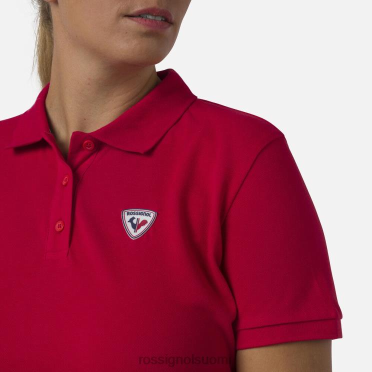 Rossignol naiset logo polo carmin topit BTF0P900