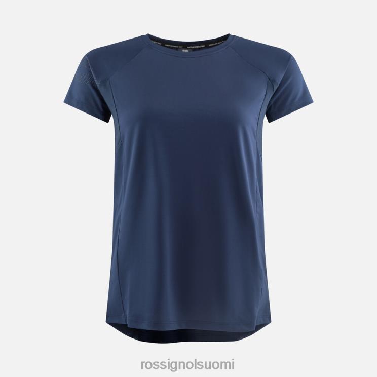 Rossignol naiset lyhythihainen jersey rento malli tumma laivasto topit BTF0P853