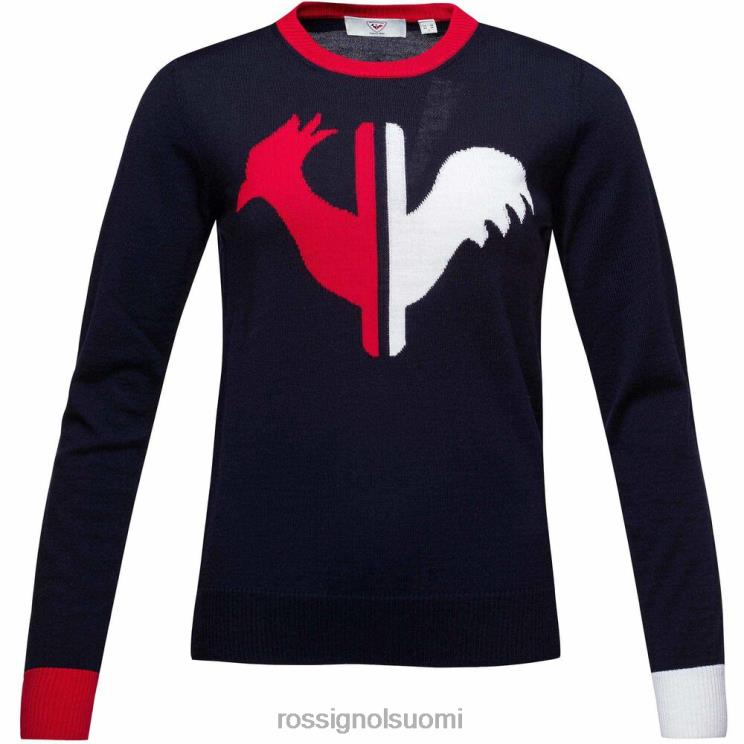 Rossignol naiset alya pyöreäpääntie neule tumma laivasto topit BTF0P977