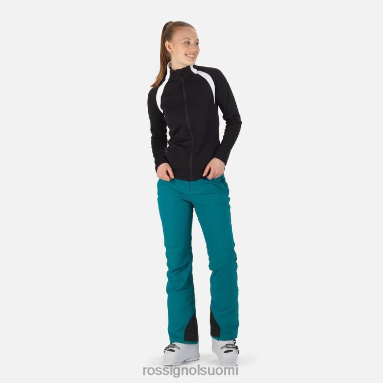 Rossignol naiset antenni koko vetoketjullinen fleece musta topit BTF0P709