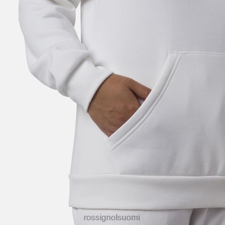 Rossignol naiset hupullinen fleece-logopaita valkoinen topit BTF0P845