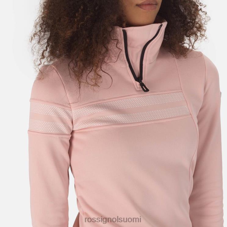Rossignol naiset lomakeskuksen puolivetoketjullinen toppi jauhevaaleanpunainen topit BTF0P1026