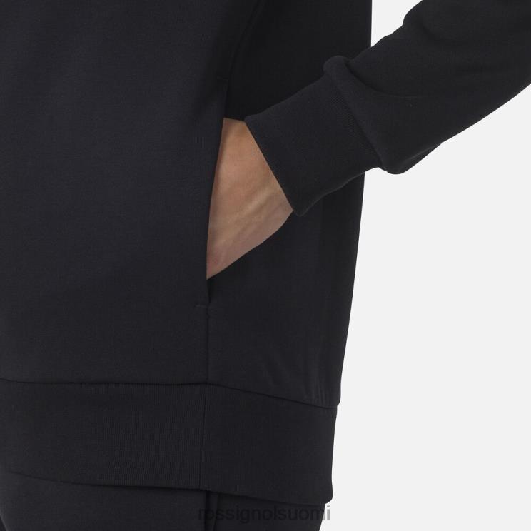 Rossignol naiset täysvetoketjullinen hupullinen fleecepaita musta topit BTF0P888
