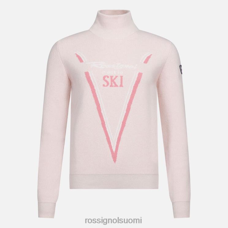 Rossignol naiset victoire villapaita villapaita jauhevaaleanpunainen topit BTF0P1050